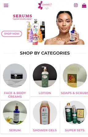 Ecommerce Product Website Design