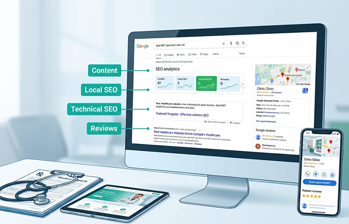 Core Components of Effective Healthcare SEO